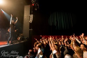 Danny could not hide his passion for the adulation of the crowd