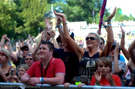 The view from the Garden Stage, Belladrum 2012