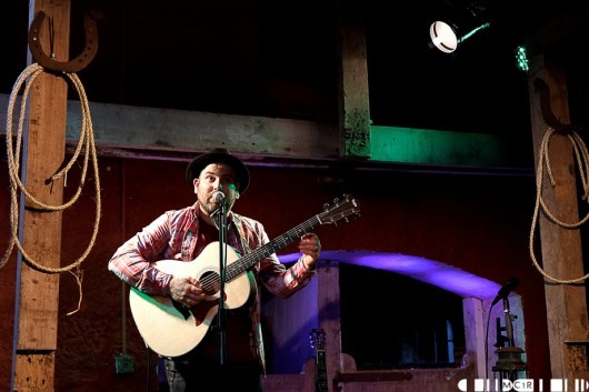 Playing his third gig of the festival, Dr Wook