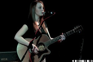 Nairn's Holie Atkinson started the night.