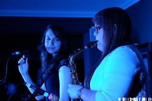 Almost Folk playing earlier this year