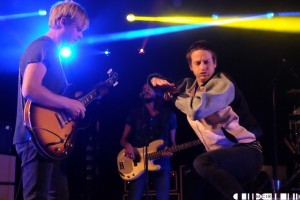 Shaking his thing, Phill Campbell of The Temperance Movement