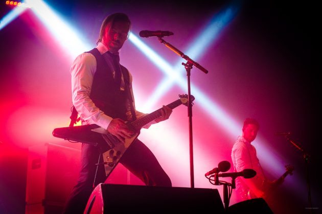 THURSDAY 1ST DECEMBER 2016: Bullet for my Valentine perform at the Ironworks in Inverness, United Kingdom