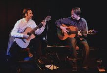 Guitar Journey Duet for Eden Court gig Guitar Journey Duet, aka Giorgio Serci Jonny Phillips play Eden Court, Inverness on the 8th of May, 2018.