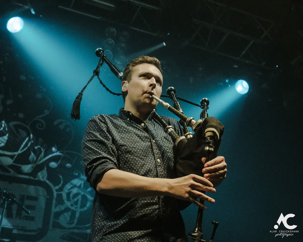 Skerryvore with City Of Inverness Pipe Band and Runrigs Iain Bayne December 2018 Ironworks Inverness November 2018 4a - Skerryvore, 7/12/2018 - Images